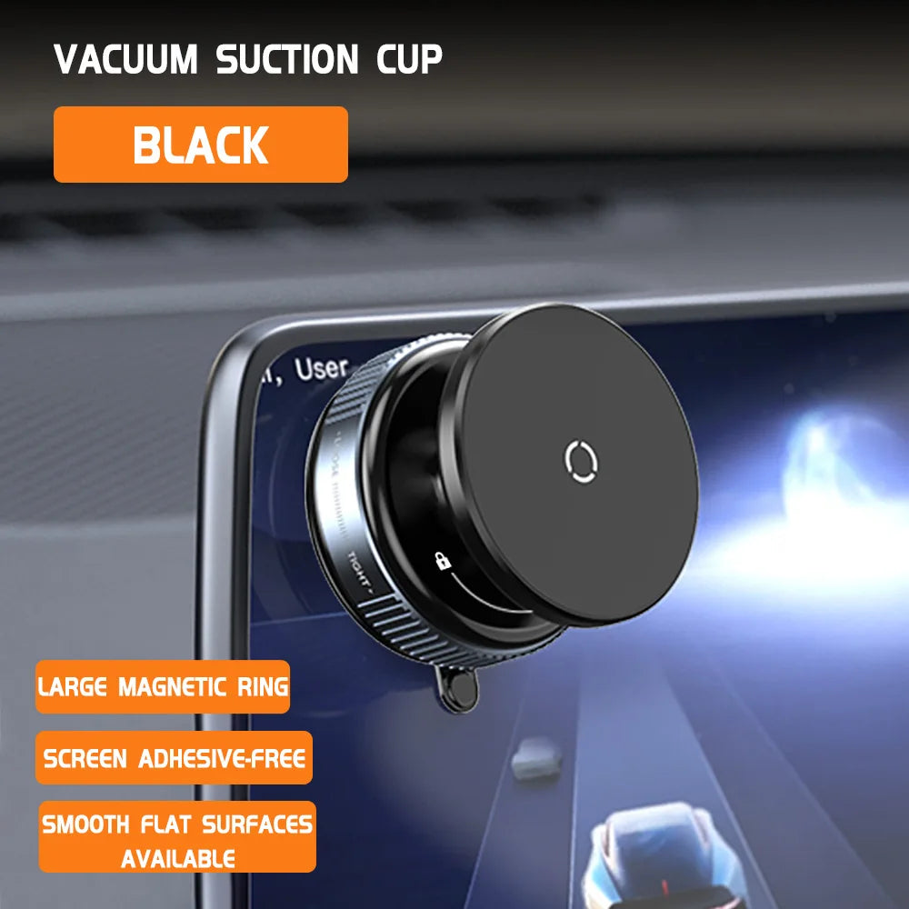 Magnetic Car Phone Mount – Strong Suction 360°