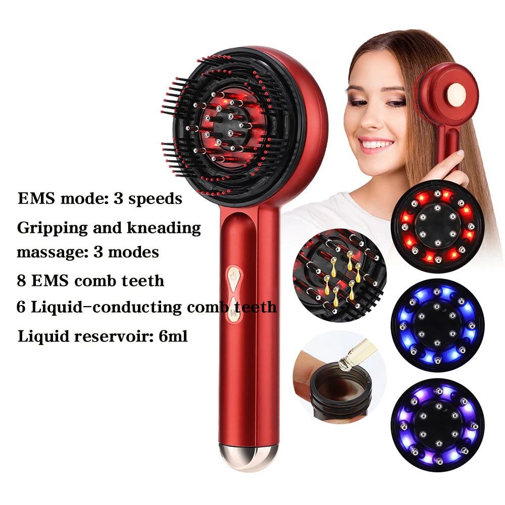 Eleno Red Light Hair Massage Comb