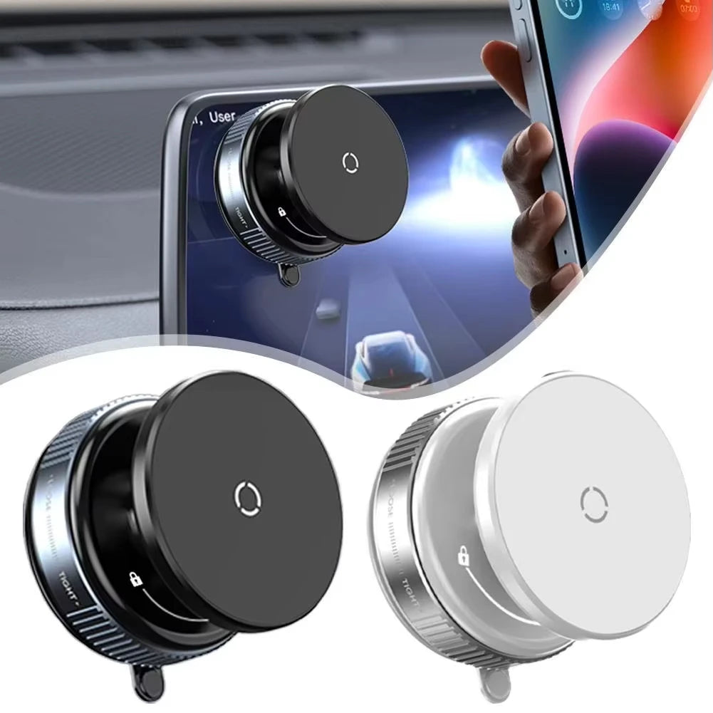 Magnetic Car Phone Mount – Strong Suction 360°
