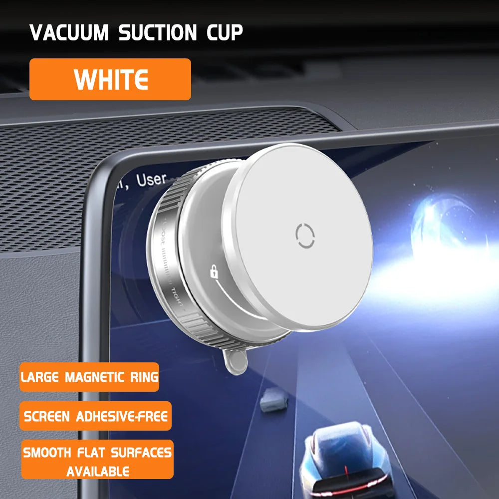 Magnetic Car Phone Mount – Strong Suction 360°