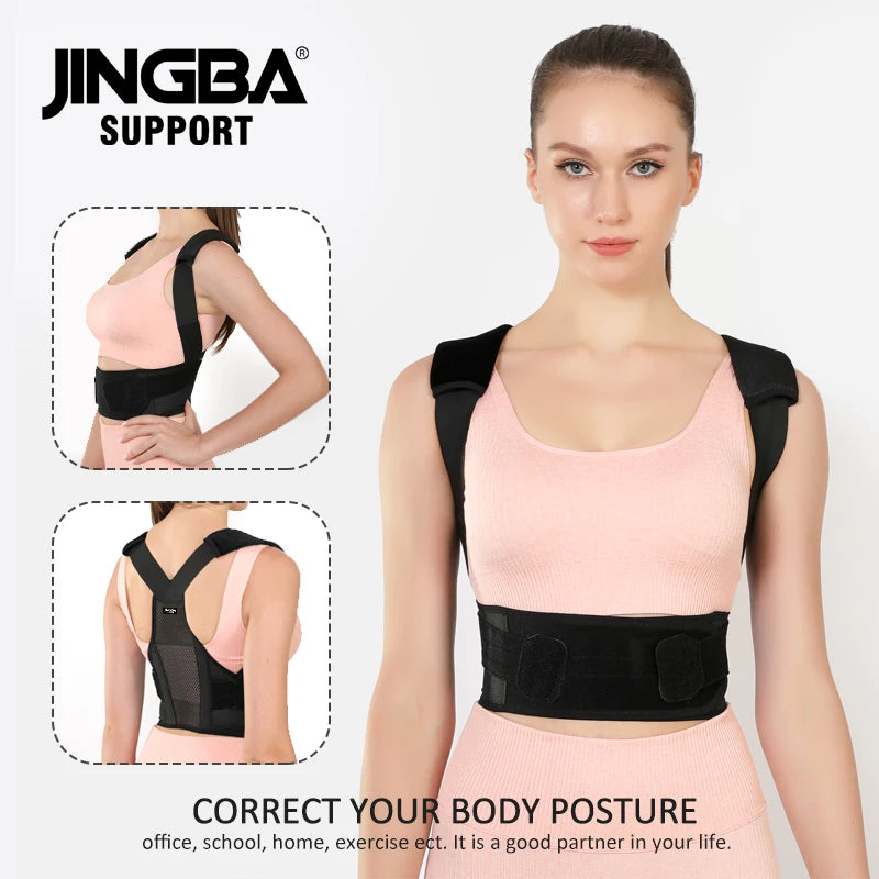 "Adjustable Posture Corrector Back Brace