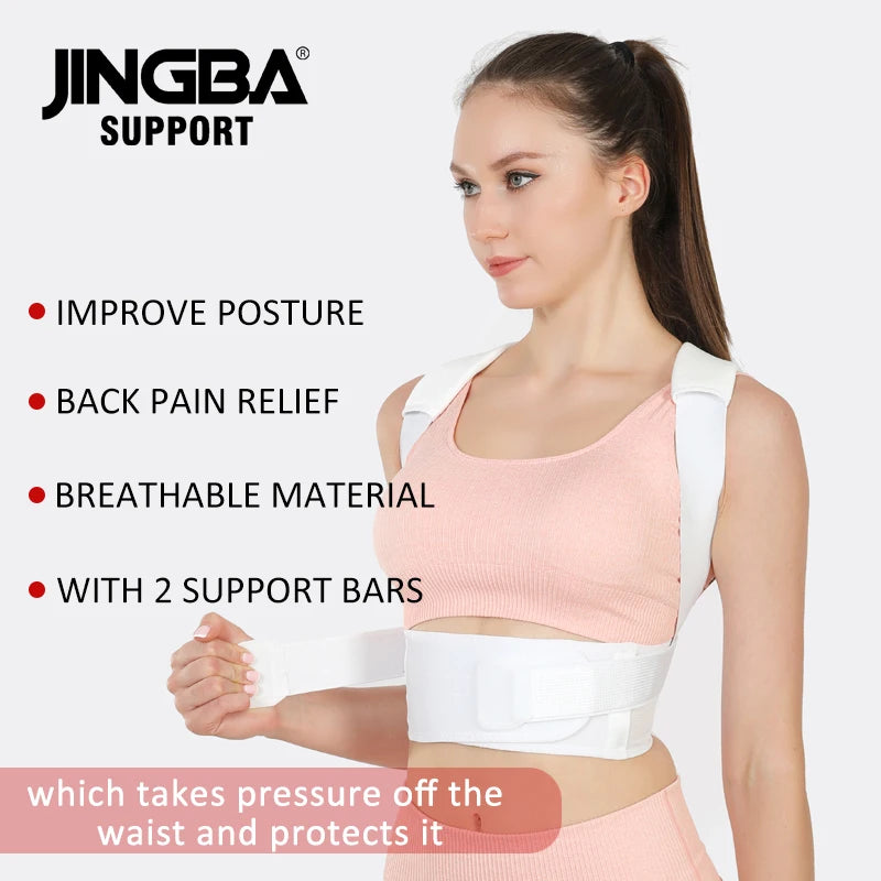 "Adjustable Posture Corrector Back Brace